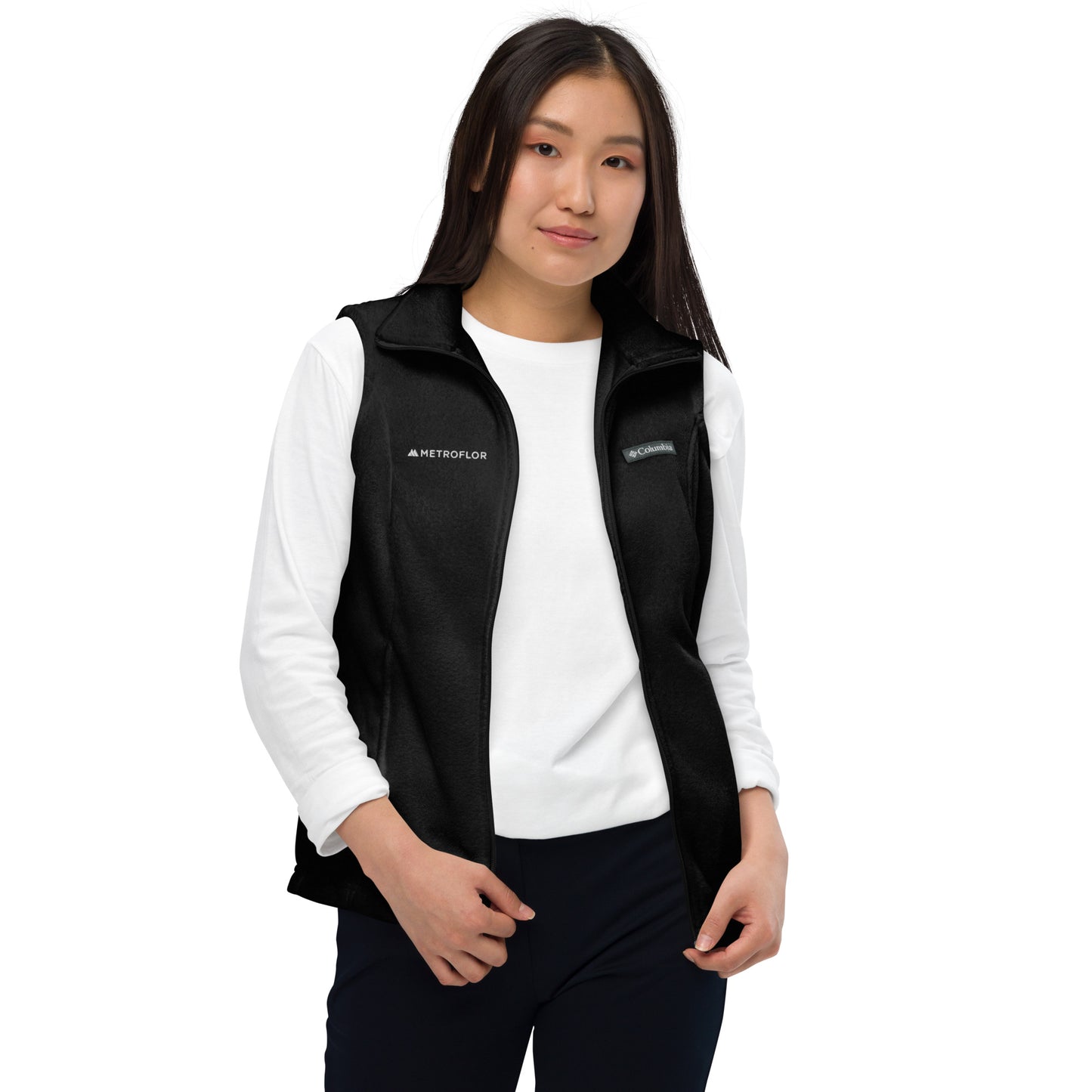 Women’s Columbia Fleece Vest (US Only)