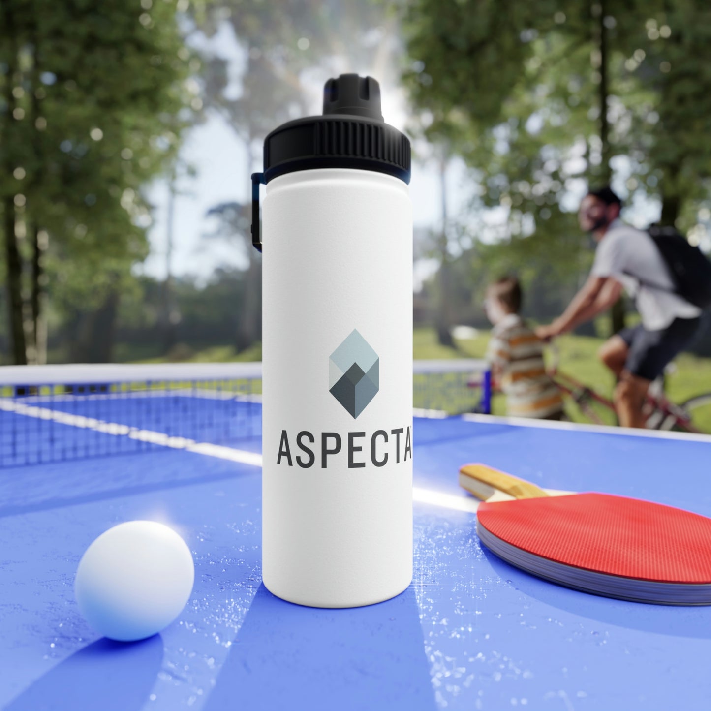 Stainless Steel Water Bottle, Sports Lid