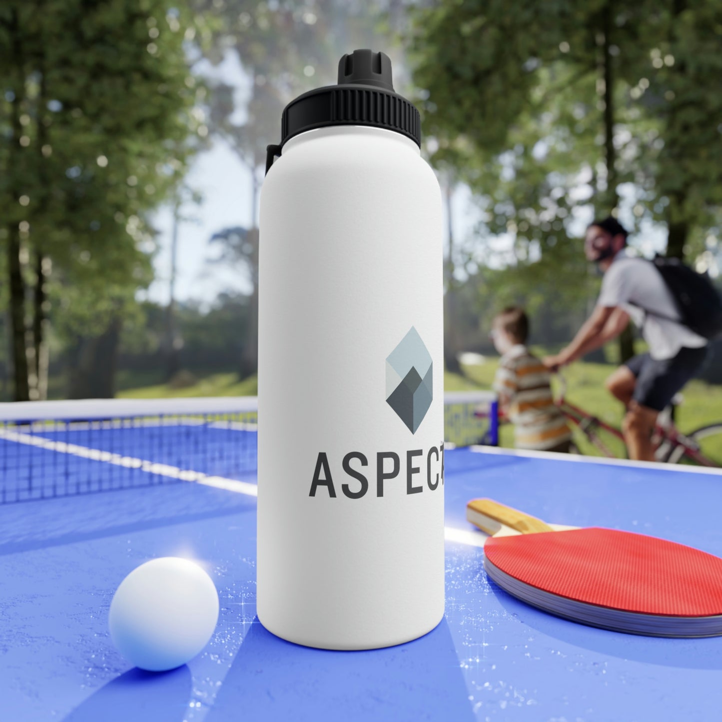 Stainless Steel Water Bottle, Sports Lid